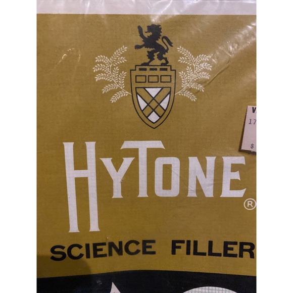 VINTAGE HYTONE SCIENCE FILLER. 22 sheets, 10.5” x 8”. Metric scale on front. - Picture 2 of 6